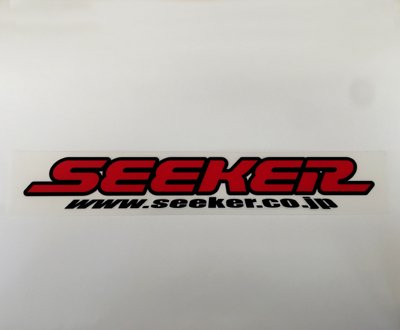 SEEKERオリジナルロゴステッカー Medium - SEEKER WEB オンライン