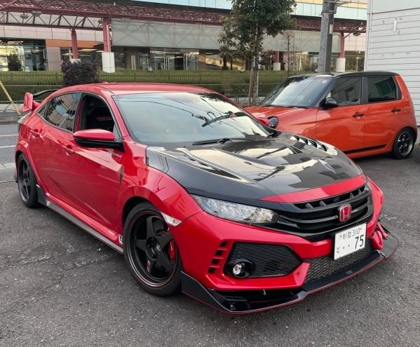 フロントウイングスポイラー for FK8 CIVIC TYPE-R （前期・後期