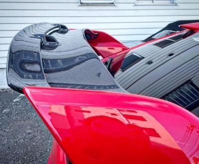 カーボンリアウイングTYPE-2 for FK8 - SEEKER WEB オンライン