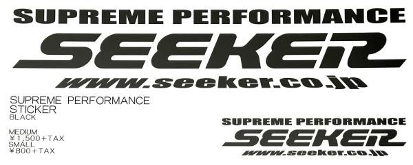SUPREME PERFORMANCE STICKER 『SMALL』 - SEEKER WEB オンライン