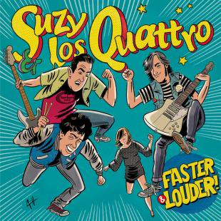 SUZY & LOS QUATTRO / FASTER & LOUDER! - THISTIME ONLINE STORE // 日本唯一のパワーポップ 特化型CD通販サイト