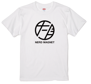 ナードマグネット”NICE TO MEET YOU”ロゴ Tシャツ
