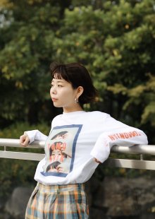 ナードマグネット ともにゃんロンt 顔面tシリーズ