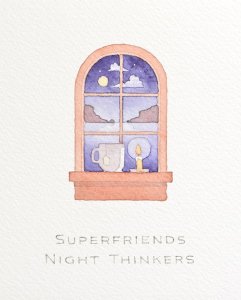 【予約】Superfriends / Night Thinkers