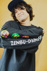 ナードマグネット  / ZENBU-DAINASHI Long Sleeve T-Shirt [BLACK]