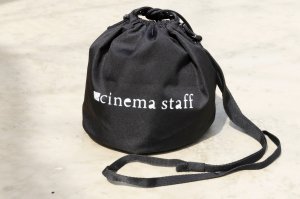 cinema staff / KiUコラボ ドローストリングバッグ