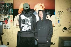cinema staff / LIQUIDROOM 21st ANNIVERSARY downy �� cinema staff �� envy SWEAT HOODIE
