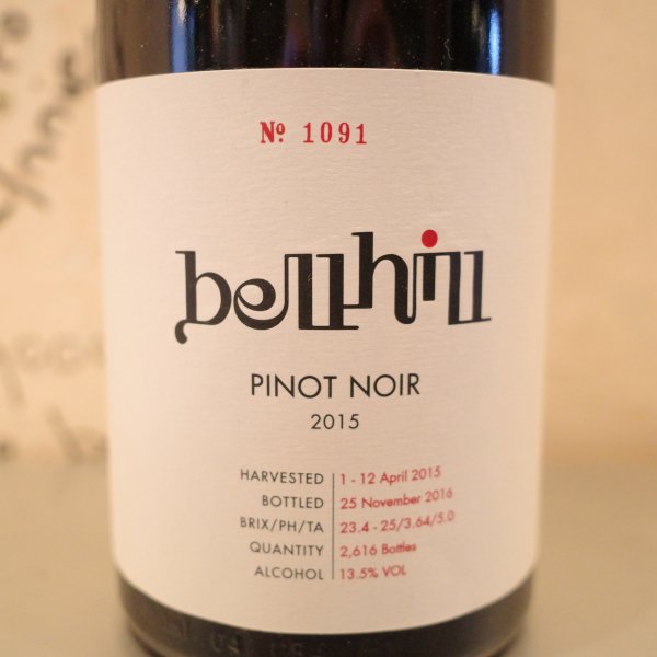 bellhill Pinot Noir 2015