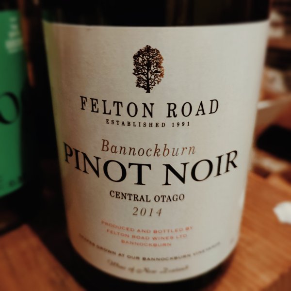 Felton Road Bannockburn Pinot Noir 2014 