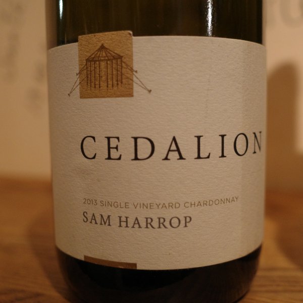 Cedalion Sam Harrop  single vineyard chardonnay 2013