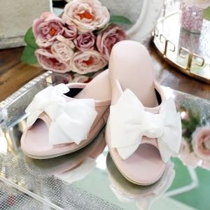 可愛いリボン付き♪スリッパ｜インテリア専門店EL JEWEL