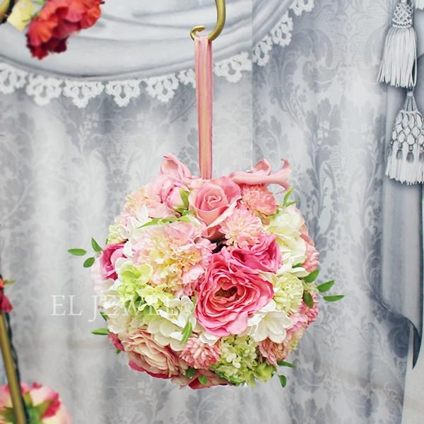 フラワーボール アレンジメント ピンク F25cm M オシャレな輸入インテリア雑貨 輸入家具専門店el Jewelインテリア フラワーボール アレンジメント ピンク F25cm M オシャレな輸入インテリア雑貨 輸入家具専門店el Jewelインテリア