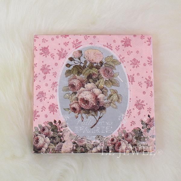 完売 フランス Orval ペーパーナプキン Rose Paris 枚入 オシャレな輸入インテリア雑貨 輸入家具専門店el Jewelインテリア 完売 フランス Orval ペーパーナプキン Rose Paris 枚入 オシャレな輸入インテリア雑貨 輸入家具専門店el Jewelインテリア