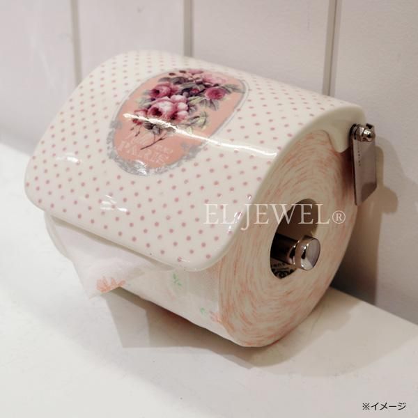 完売 フランス Mathilde M トイレットペーパーホルダー Rose Paris オシャレな輸入インテリア雑貨 輸入家具専門店el Jewelインテリア
