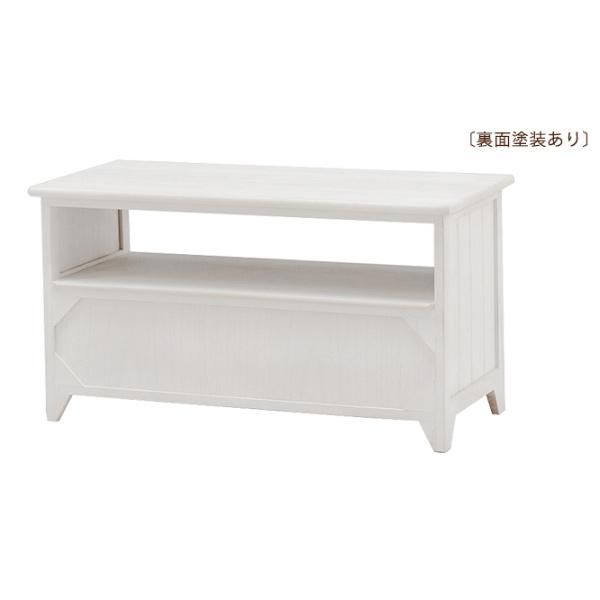 セール Shabby Wood Furniture シャビースタイル Tv台 アンティークホワイト W74 D34 H40cm オシャレな輸入インテリア雑貨 輸入家具専門店el Jewelインテリア