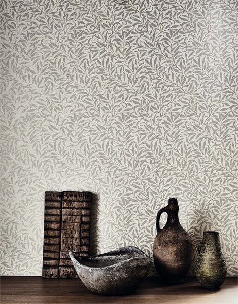 海外取寄品】輸入壁紙【PURE WALLPAPERS】PURE MORRIS イギリス「Pure Willow Bough」（52cm巾×10m巻）  - オシャレな輸入インテリア雑貨・輸入家具専門店EL JEWELインテリア