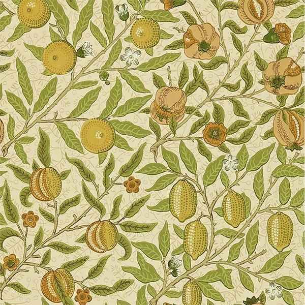 輸入壁紙 Morris Volume I Wallpapers Morris Co イギリス Fruit 52cm巾 10m巻 オシャレな輸入インテリア雑貨 輸入家具専門店el Jewelインテリア