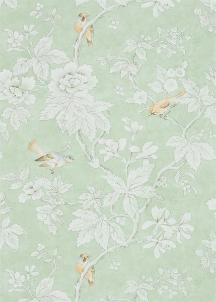 【海外取寄品】輸入壁紙【CHISWICK GROVE WALLPAPERS】Sanderson 英国「Chiswick  Grove」（68.6cm巾×10m巻） - オシャレな輸入インテリア雑貨・輸入家具専門店EL JEWELインテリア