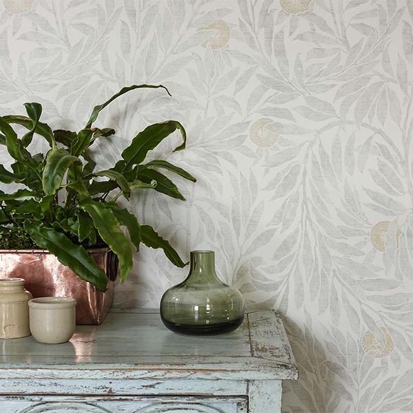 輸入壁紙 Chiswick Grove Wallpapers Sanderson 英国 Orange Tree 52cm巾 10m巻 オシャレな輸入インテリア雑貨 輸入家具専門店el Jewelインテリア