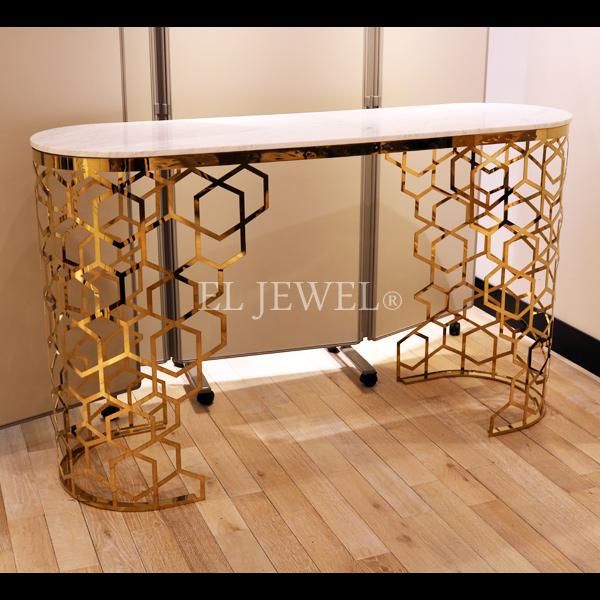 大理石天板 コンソールテーブル W150 D46 H90cm オシャレな輸入インテリア雑貨 輸入家具専門店el Jewelインテリア 大理石天板 コンソールテーブル W150 D46 H90cm オシャレな輸入インテリア雑貨 輸入家具専門店el Jewelインテリア