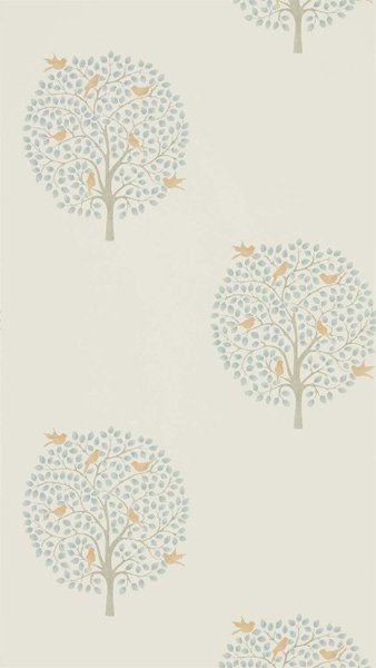 海外取寄せ品 輸入壁紙 Potting Room Wallpapers Sanderson 英国 Bay Tree 52cm巾 10m巻 オシャレな輸入インテリア雑貨 輸入家具専門店el Jewelインテリア