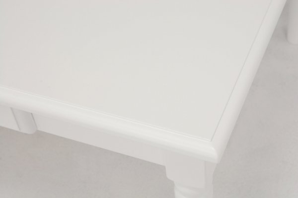 【セール！】フェミニンな白家具♪テーブル・ホワイト(W90×D60×H40cm)