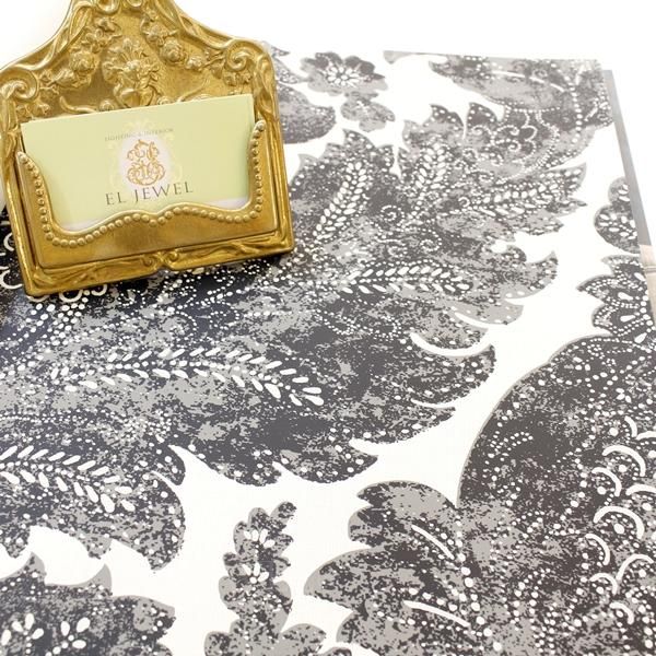 完売 壁紙サンプル見本帳 Damask カルトナージュにも オシャレな輸入インテリア雑貨 輸入家具専門店el Jewelインテリア