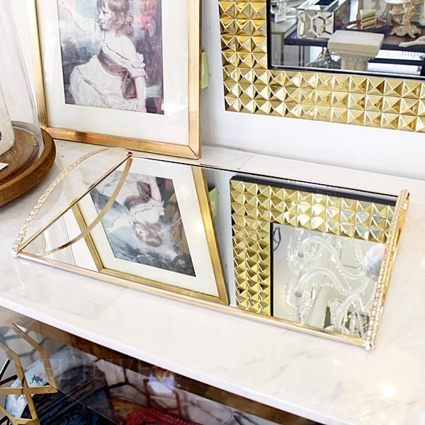 WEB���� 40��OFF�������¨Ǽ�ġ��ۥե�󥹻��� ������ɥϥ�ɥ롦�ߥ顼�ȥ졼L��47x30��H6.5cm�� 