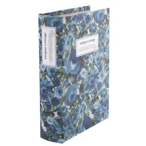 【即納可！】ブックボックスL・ブルー（14.5×21×5cm）