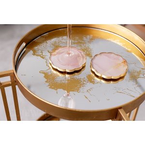 【即納可！】アメリカ・ロザンナコースター ピンク（Φ10cm）