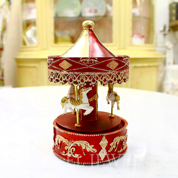 カルーセルオルゴール|インテリア雑貨専門店エルジュエル カルーセルオルゴール|インテリア雑貨専門店エルジュエル