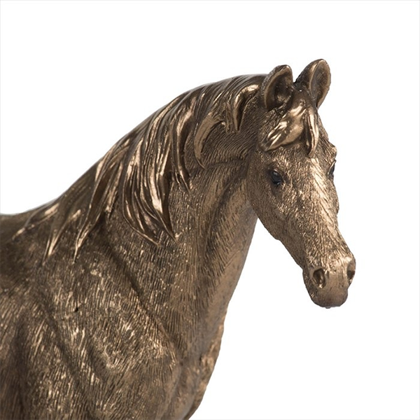 【即納可！】【A&B Home】アニマルオブジェ・馬の置物（W21×H18cm） 