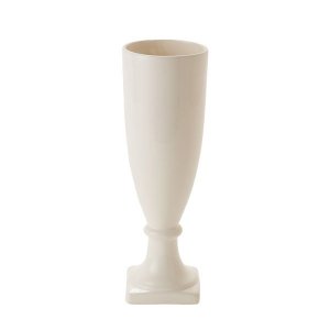【即納可！】【フラワーベース】花器「クレマントールＳ」ホワイト（φ8×H25cm）