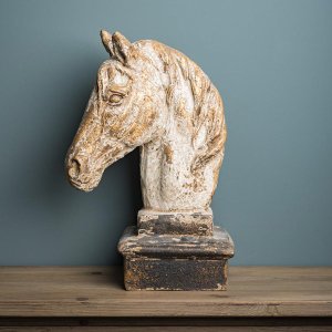 【即納可！】【chehoma】ベルギー-馬のオブジェ（H35cm）