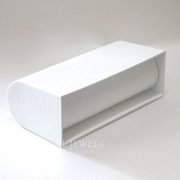 【即納可！】【sceltevie】テュネル ティッシュボックス  ホワイト（W25.1×D8.3×H12.5cm）
 
