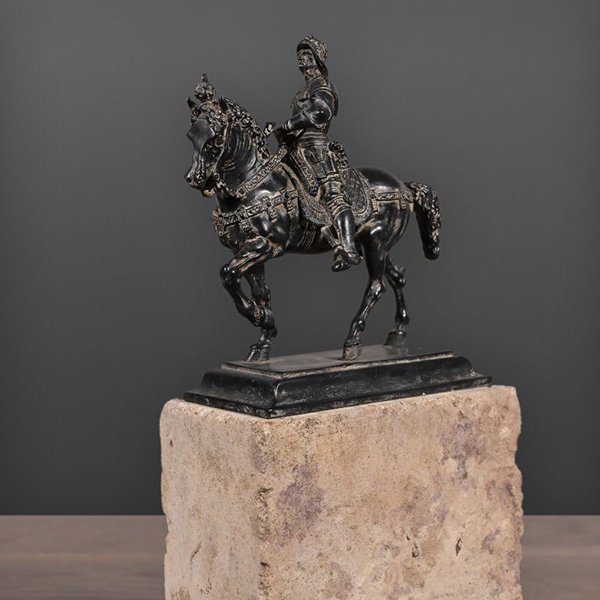 【即納可！】【Ateliers C&S DAvoy】フィレンツェの騎手の石碑オブジェ(W31×D67.3×H90cm)