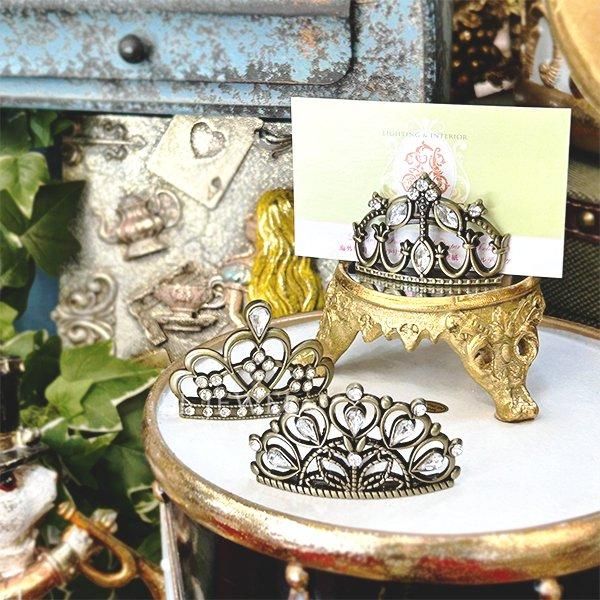 ティアラカードホルダー ｜インテリア雑貨専門店EL JEWEL