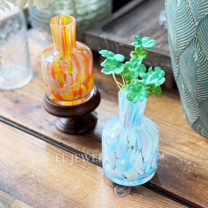 ¨ǼġۡPALETTE VASE  եʥ饹ȥե١ ֥롼 SW7D7H12cm