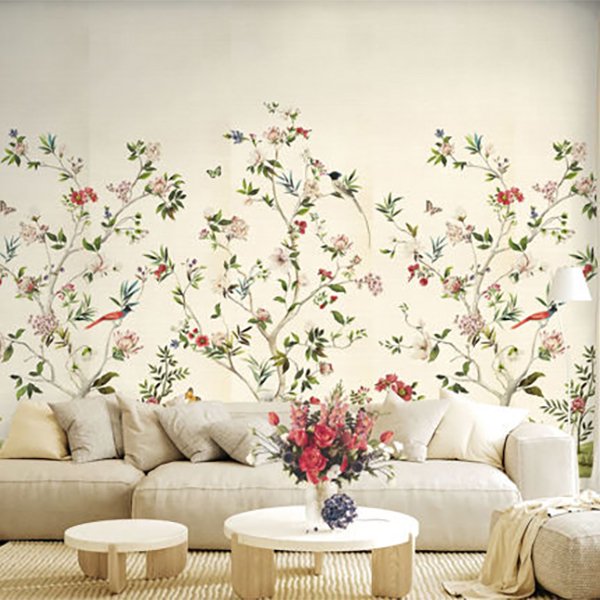 㳤ʢDaisy Bennett Mural CollectionChinoiserie Magnolia Mural - Almond (259cm274cm) 