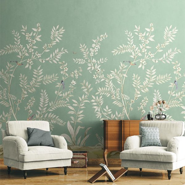 㳤ʢDaisy Bennett Mural CollectionVining Beauty Mural - Sage(204cm305cm) 