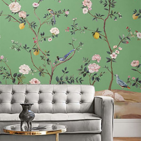 㳤ʢDaisy Bennett Mural CollectionBlossom Mural - Emerald (204cm305cm) 