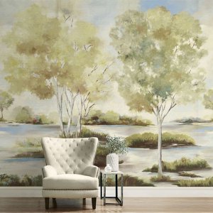 㳤ʢDaisy Bennett Mural CollectionSavannah Mural - Basil Cream (258cm274cm)<img class='new_mark_img2' src='https://img.shop-pro.jp/img/new/icons1.gif' style='border:none;display:inline;margin:0px;padding:0px;width:auto;' />