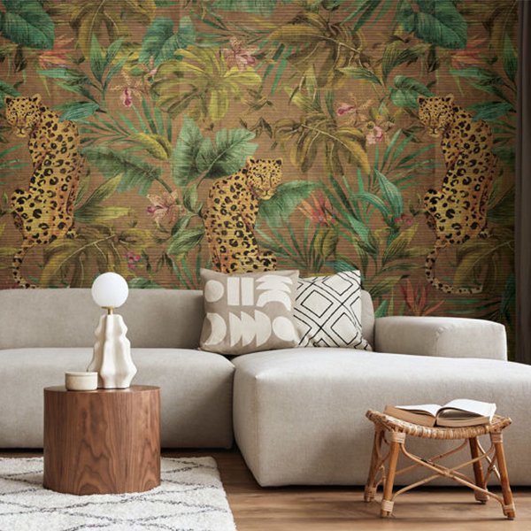 㳤ʢDaisy Bennett Mural CollectionExotica Mural - Bronze Gold (258cm274cm) 