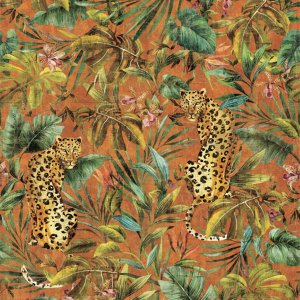 㳤ʢDaisy Bennett Mural CollectionExotica Mural - Burnt Orange (274cm305cm)