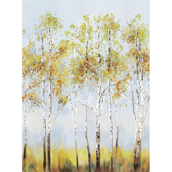 㳤ʢDaisy Bennett Mural CollectionAspen Tree Mural - Sky Blue (204cm305cm) 