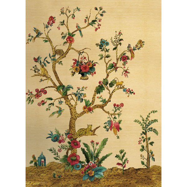 㳤ʢDaisy Bennett Mural CollectionTanzania Tree of Life Mural - Tuscan Gold (172cm274cm) 