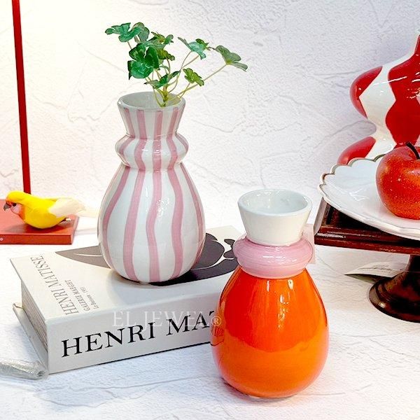 【週末限定価格】美品 QUERICO ケリコ 花瓶 フラワーベース フラワーベース「QUE RICO(ケ・リコ)」｜インテリア専門店エルジュエル