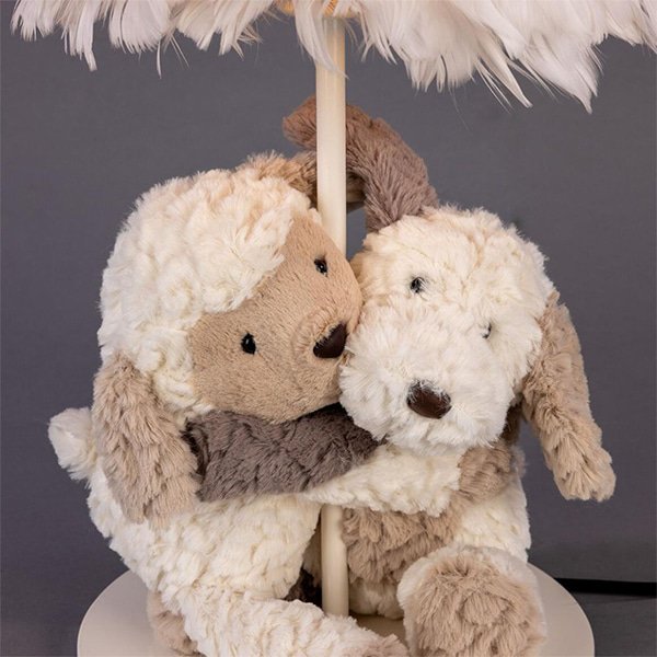 MullanۥɡCaldas Teddy Table Lampץơ֥饤ȡʦ2556cm