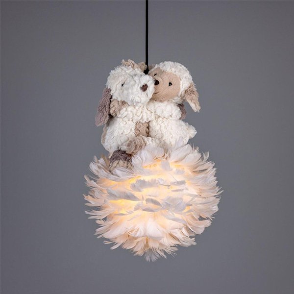 MullanۥɡFoz Teddy Cloud Pendant Lightץڥȥ饤ȡʦ20127cm