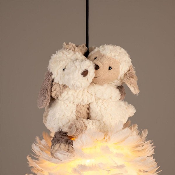 MullanۥɡFoz Teddy Cloud Pendant Lightץڥȥ饤ȡʦ20127cm